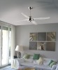 ITALEXPORT Dragonfly Fan Without Light 4 Blades D.127cm 3 Colors