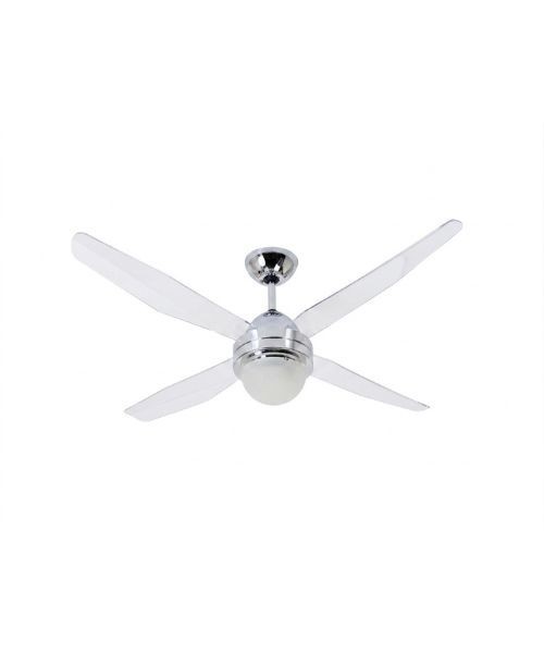 ITALEXPORT Lucciola Ventilatore da Soffitto LED 4 Pale D.127cm 4 Colori