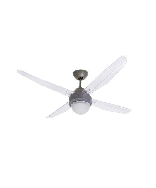 ITALEXPORT Lucciola Ventilatore da Soffitto LED 4 Pale D.127cm 4 Colori
