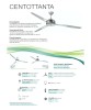 ITALEXPORT Centottanta Ceiling Fan with Light 3 Blades D.180