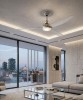 ITALEXPORT Centottanta Ceiling Fan with Light 3 Blades D.180