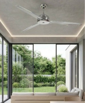 ITALEXPORT Centottanta Ventilatore da Soffitto senza luce 3 pale D.180