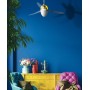 ITALEXPORT Swing Ceiling Fan 3 Blades D.127cm Yellow