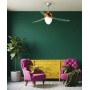 ITALEXPORT Swing Ceiling Fan 3 Blades D.127cm Orange