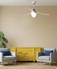 ITALEXPORT Swing Ventilatore da Soffitto 3 Pale D.127cm Trasparente