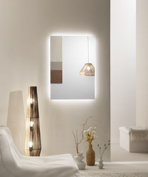 MIBYMI HALO 100 LED Wall Mirror