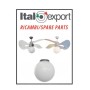 ITALEXPORT Replacement Diffuser for Soffio fan white and multicolor