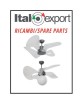 ITALEXPORT RICAMBIO Vela per Ventilatore Soffio bianco e multicolor