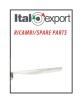 ITALEXPORT RICAMBIO Pala Ventilatore Plexiglass Trasparente 4 misure