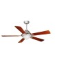 ITALEXPORT Maestrale Ceiling Fan with Light 5 Blades 3 Colors