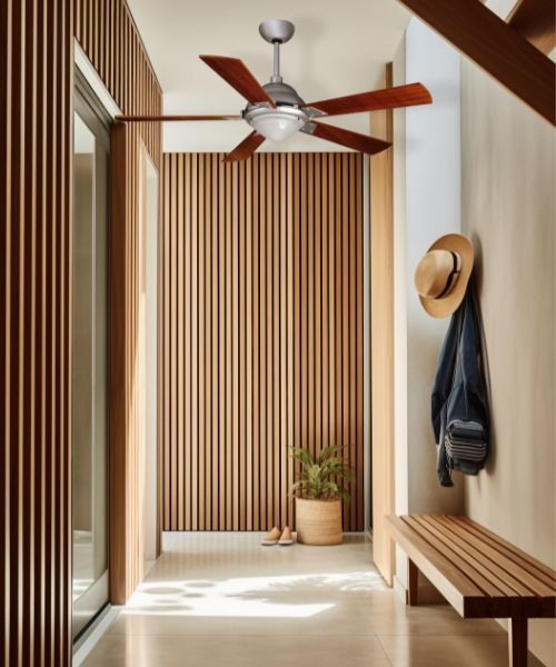 ITALEXPORT Maestrale Ventilatore da Soffitto con luce 5 pale 3 colori