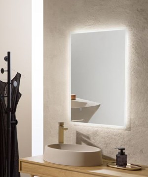 MIBYMI FRAME 80 Specchio da Parete a LED