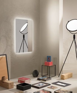 MIBYMI FRAME 100 Specchio da Parete a LED
