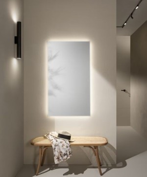 MIBYMI FRAME 120 Specchio da Parete a LED