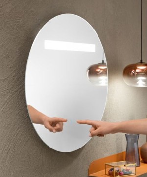 MIBYMI LINEA T Specchio da Parete a LED