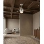 ITALEXPORT Sfera Ceiling Fan with Light 3 Blades Grey