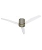 Italexport Flat 1245 LED Ceiling Fan 3 Blades Nickel