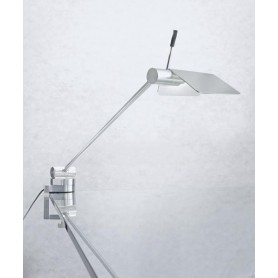 Micron Attik Led Lampada Tavolo con Morsetto 2 Colori LED