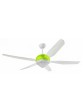 ITALEXPORT Effecinque Bianco Ventilatore da soffitto con luce 5 Pale D.127cm 3 Colori