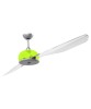 ITALEXPORT Effedue Grigio Ventilatore da soffitto senza luce 2 Pale D.180cm 3 Colori