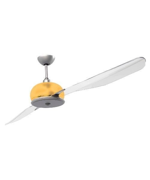 ITALEXPORT Effedue Grigio Ventilatore da soffitto senza luce 2 Pale D.180cm 3 Colori