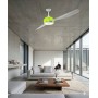 ITALEXPORT Effedue Bianco Ventilatore da soffitto senza luce 2 Pale D.180cm 3 Colori
