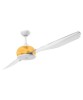 ITALEXPORT Effedue Bianco Ventilatore da soffitto senza luce 2 Pale D.180cm 3 Colori