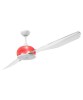 ITALEXPORT Effedue Bianco Ventilatore da soffitto senza luce 2 Pale D.180cm 3 Colori