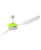 ITALEXPORT Effedue Bianco Ventilatore da soffitto senza luce 2 Pale D.180cm 3 Colori