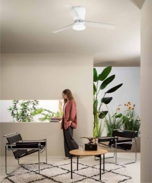 INTEC EVEREST SMART Ventilatore da Soffitto LED con CCT