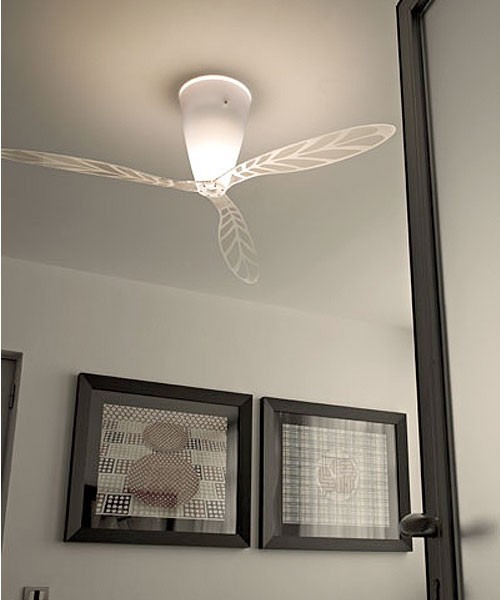 Luceplan Blow Ventilatore Soffitto Serigrafato